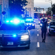 A protestor blocks the traffic outside Georgia State Capitol during a protest on the fifth day following Rayshard Brooks death by police in a restaurant parking lot, in Atlanta, Georgia on June 17, 2020. - An Atlanta police officer has been charged with murder for shooting a 27-year-old man in the back, justice officials announced Wednesday in the latest case to spark anger over police killings of African Americans.